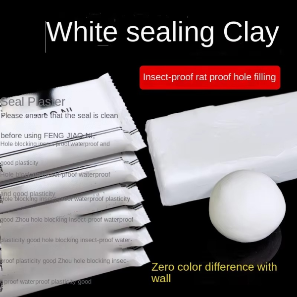 Wall Hole Sealant Clay – Strong Adhesive DIY Repair Cream Mud | Pipe, AC Hole, Fireproof Caulking Mud (Buy One Get One Free)